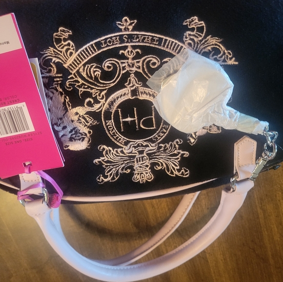 PARIS HILTON Black and Pink Women's Bag - Picture 7 of 7